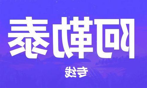 天津到阿勒泰货运公司-天津到阿勒泰货运专线