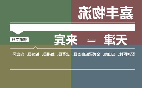 天津到来宾物流公司-天津至来宾专线-天津到来宾货运公司