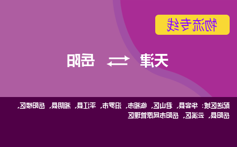 天津到岳阳货运专线-天津到岳阳货运公司-门到门一站式物流服务